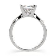 Federica Princess Cut 4 Prong Engagement Ring Setting - Nivetta